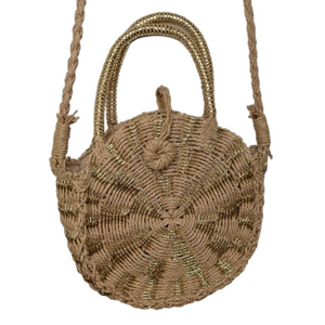 Natural Woven Straw Tan Crossbody Purse, Ivy London Charming Charlie Spice Marke